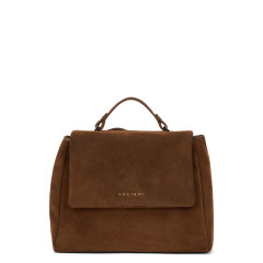 Handbag Sveva midi in suede