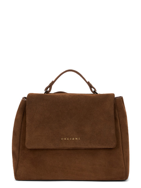 Handbag Sveva midi in suede