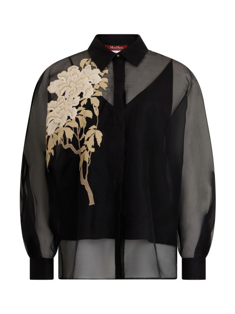 Silk chiffon blouse