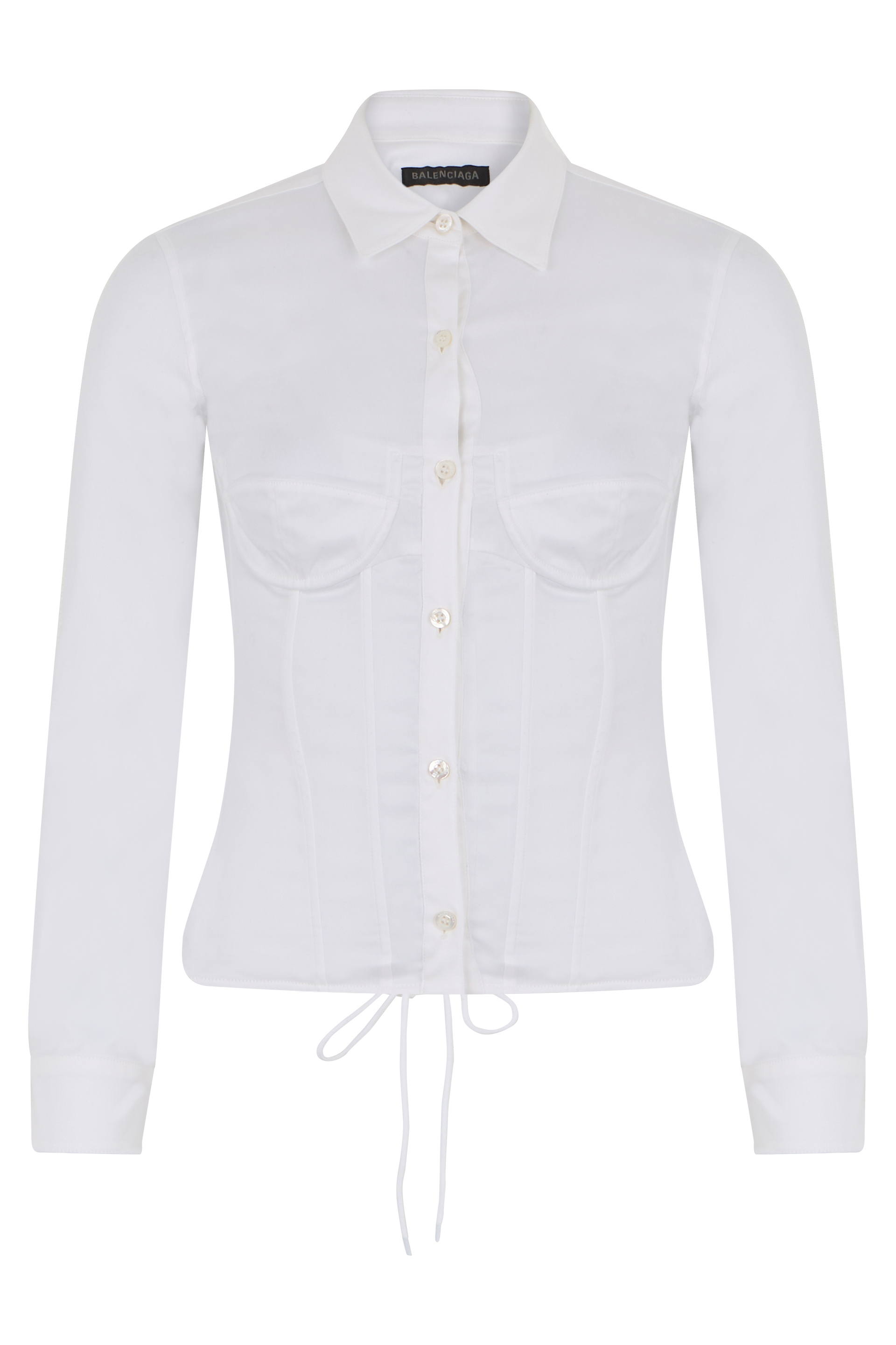 Cotton shirt with long sleeves