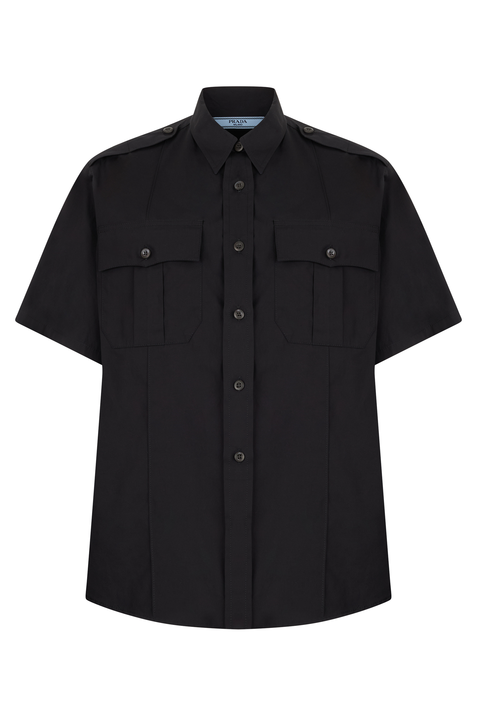 Short sleeve shirt in cotton