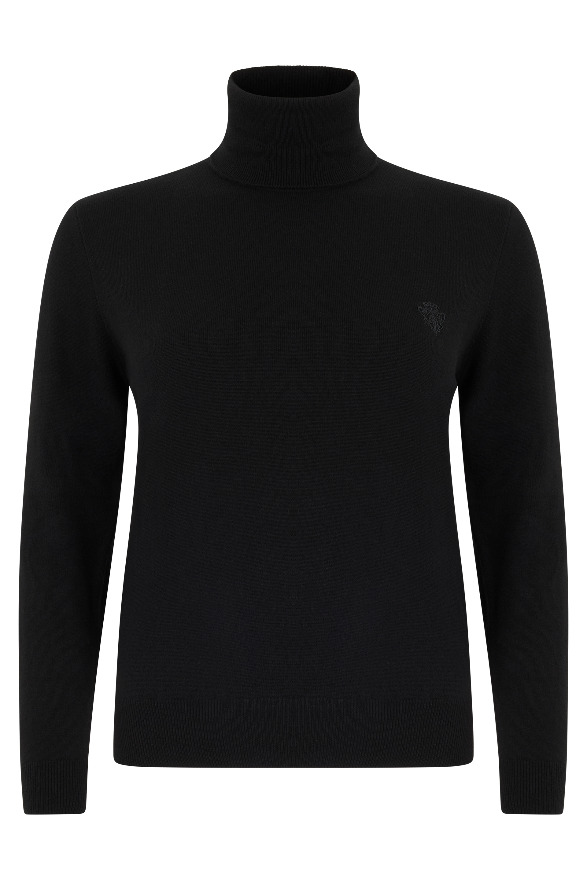 Wool turtleneck sweater