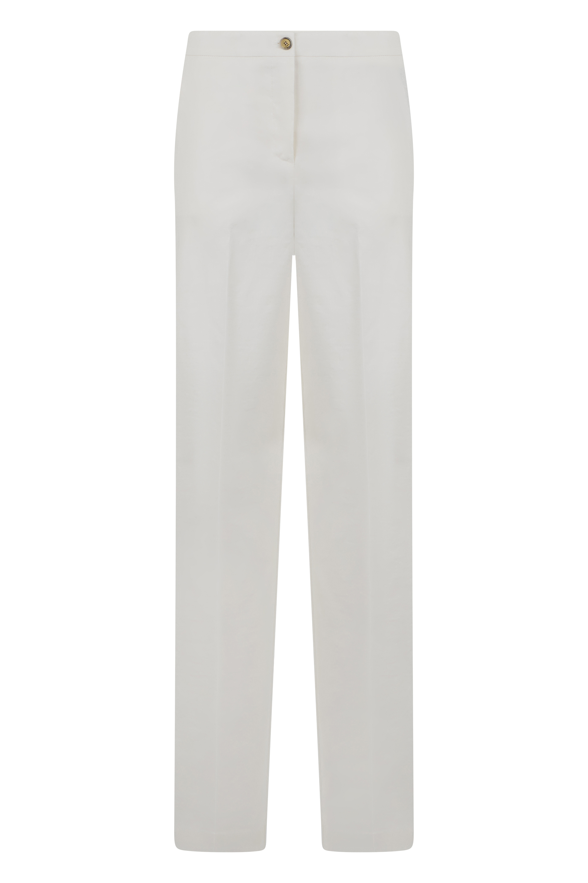 High-waisted straight pants