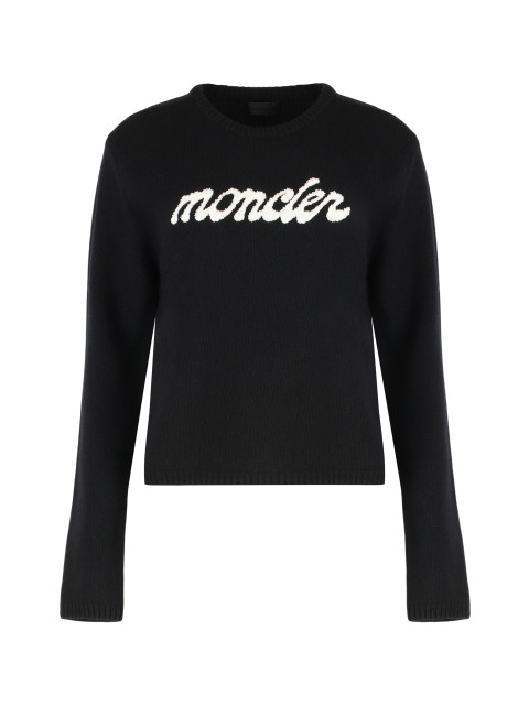 Virgin wool and cashmere pullover