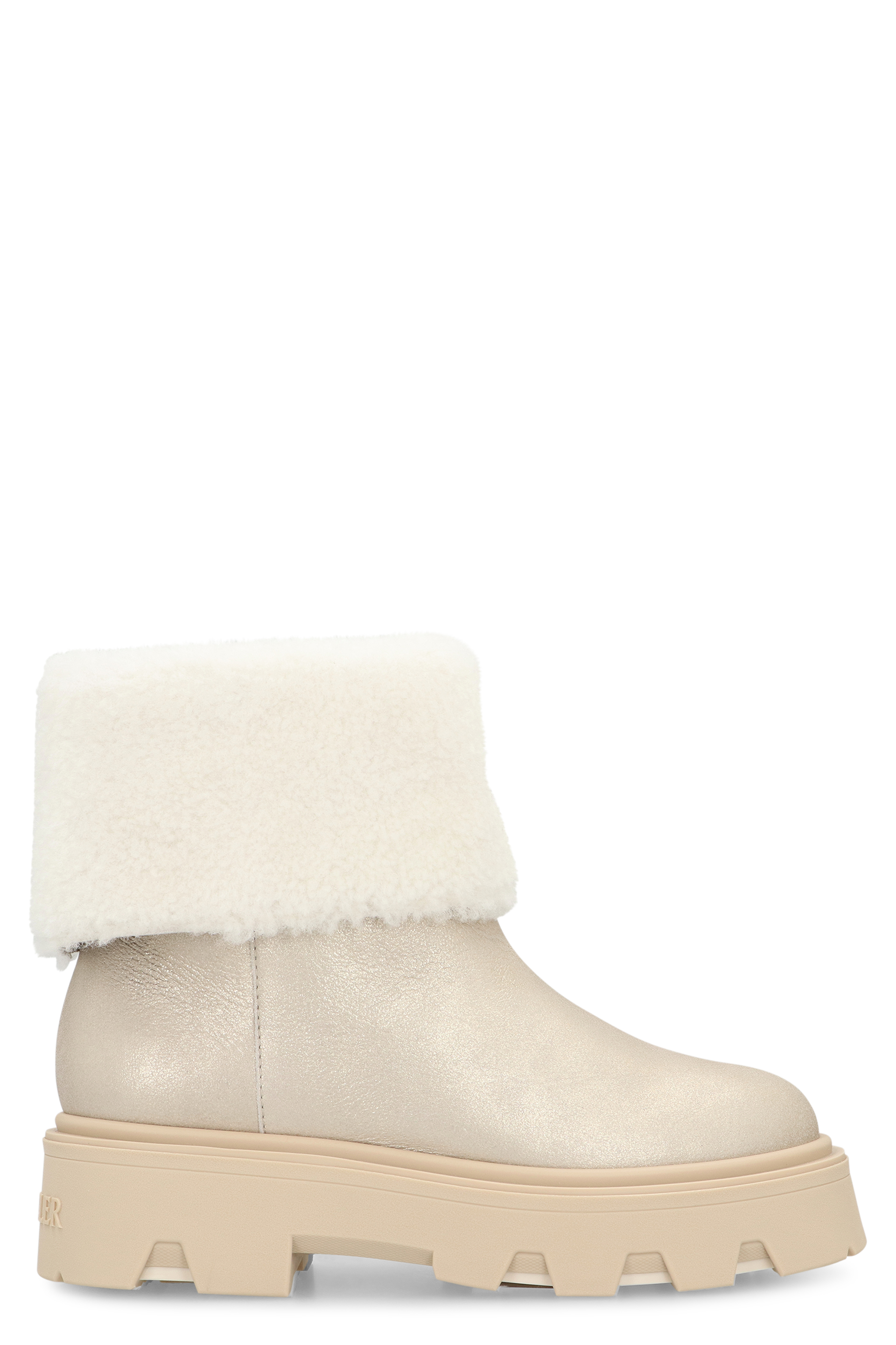 Stivaletti in shearling Aurea