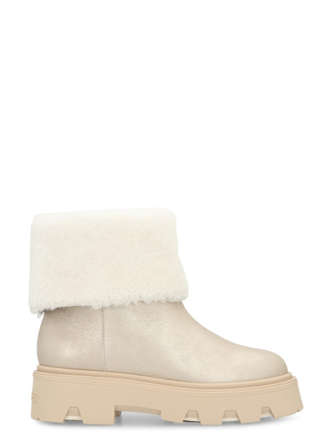 Stivaletti in shearling Aurea