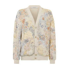 Cardigan with sequins in viscose