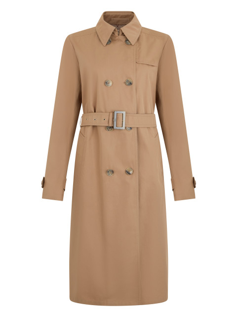 Long trench in cotton