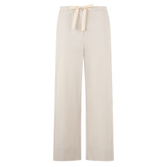 Loose pants with laces