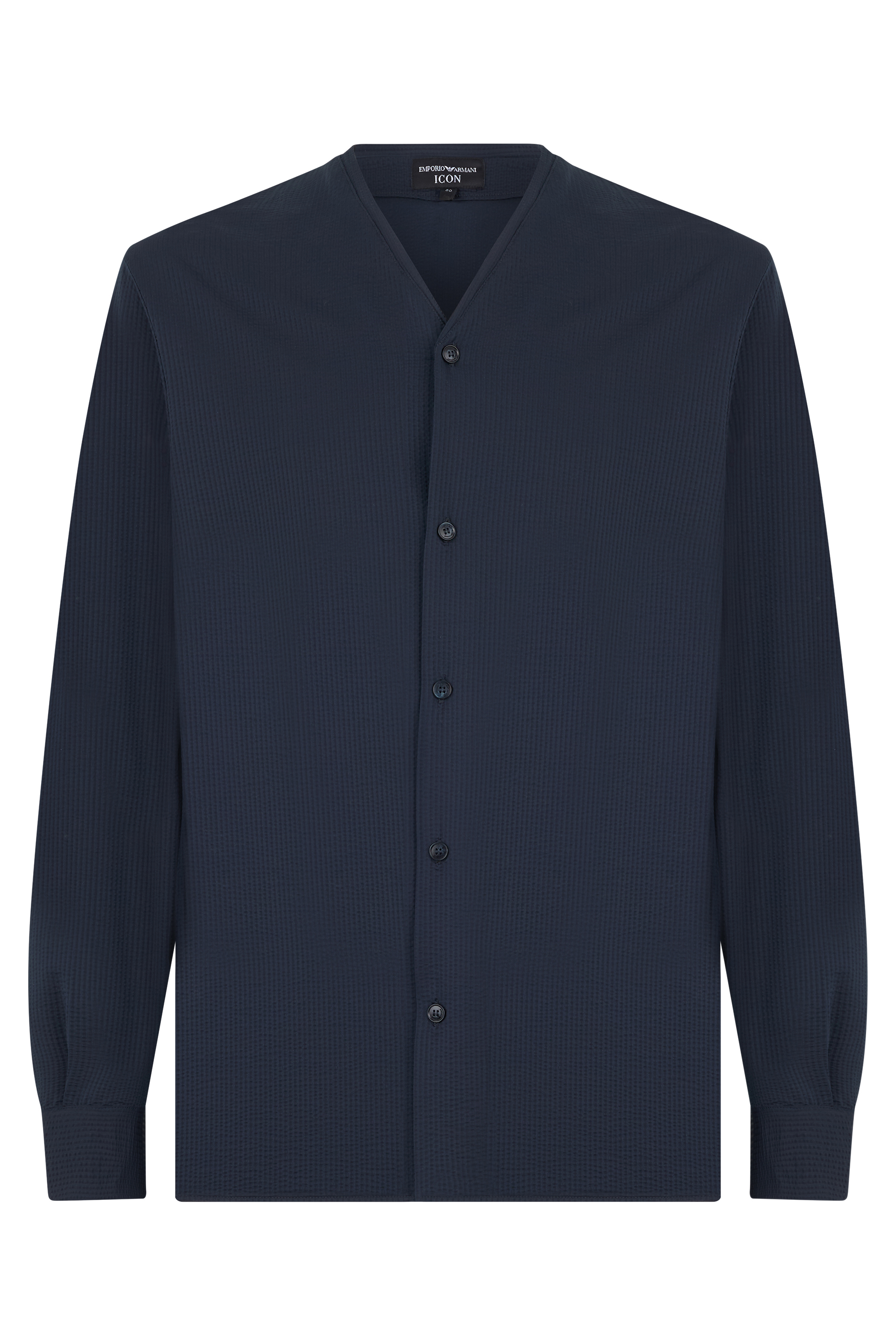 Shirt with v-neck