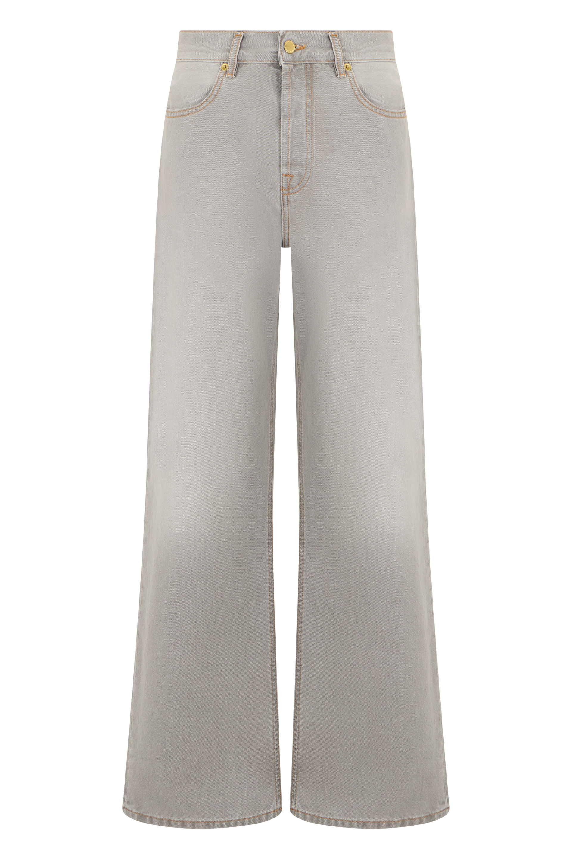 Loose jeans in cotton