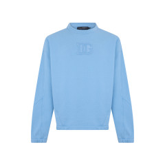 Cotton sweatshirt with logo