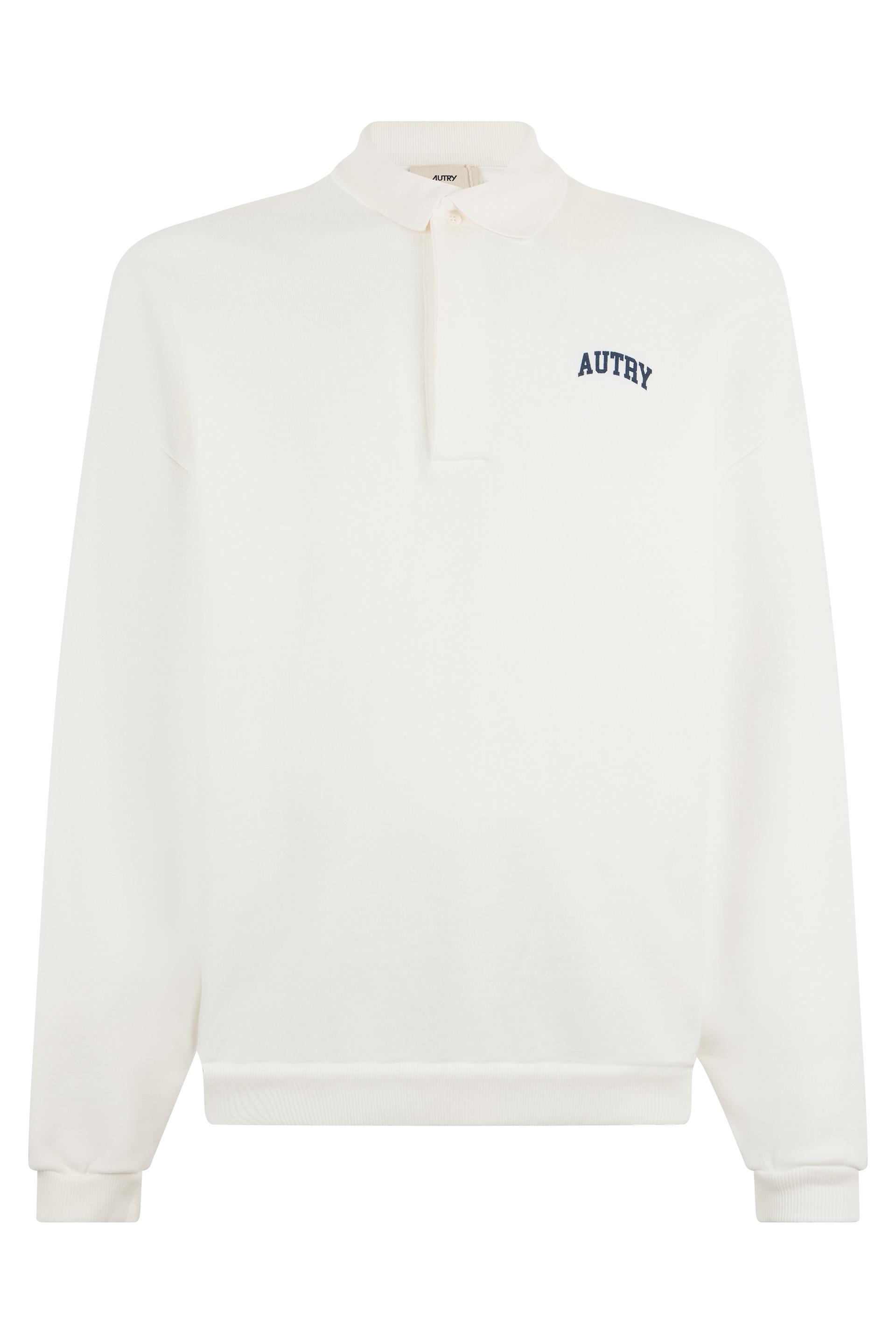 Cotton sweater with buttons