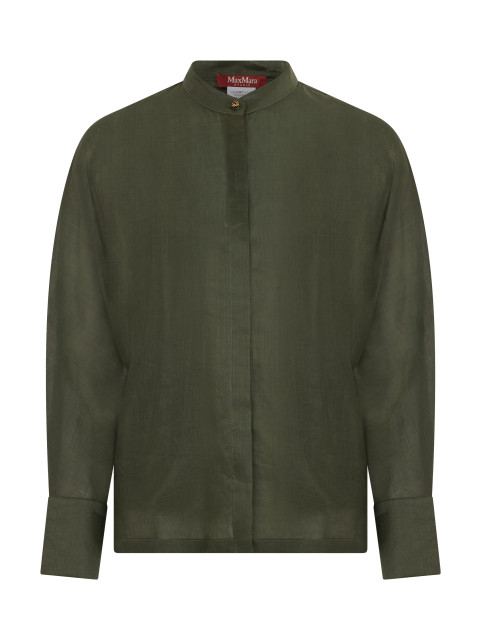 Shirt with Korean collar