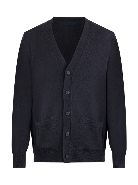 Cardigan in cotton blend