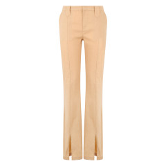 Pants with slit