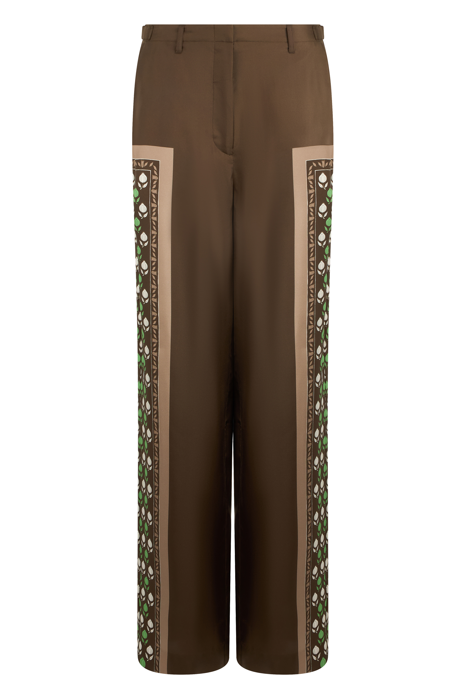 Silk satin pants