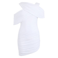 Asymmetrical short dress