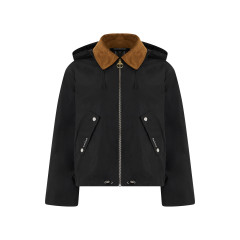 Rain jacket with hood