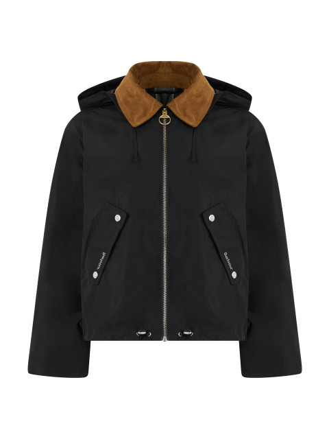 Rain jacket with hood