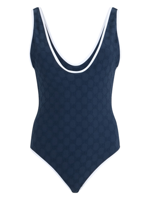 Swimsuit in jersey jacquard