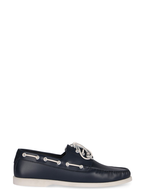 Celine Bateau Leather boat shoes
