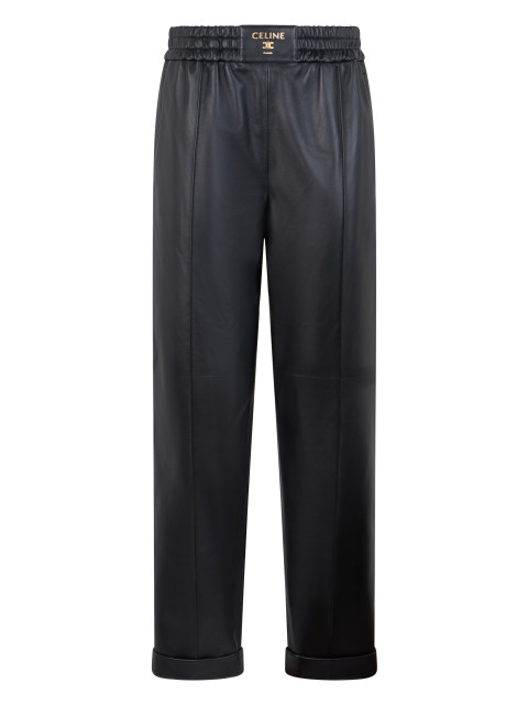 Lambskin trousers