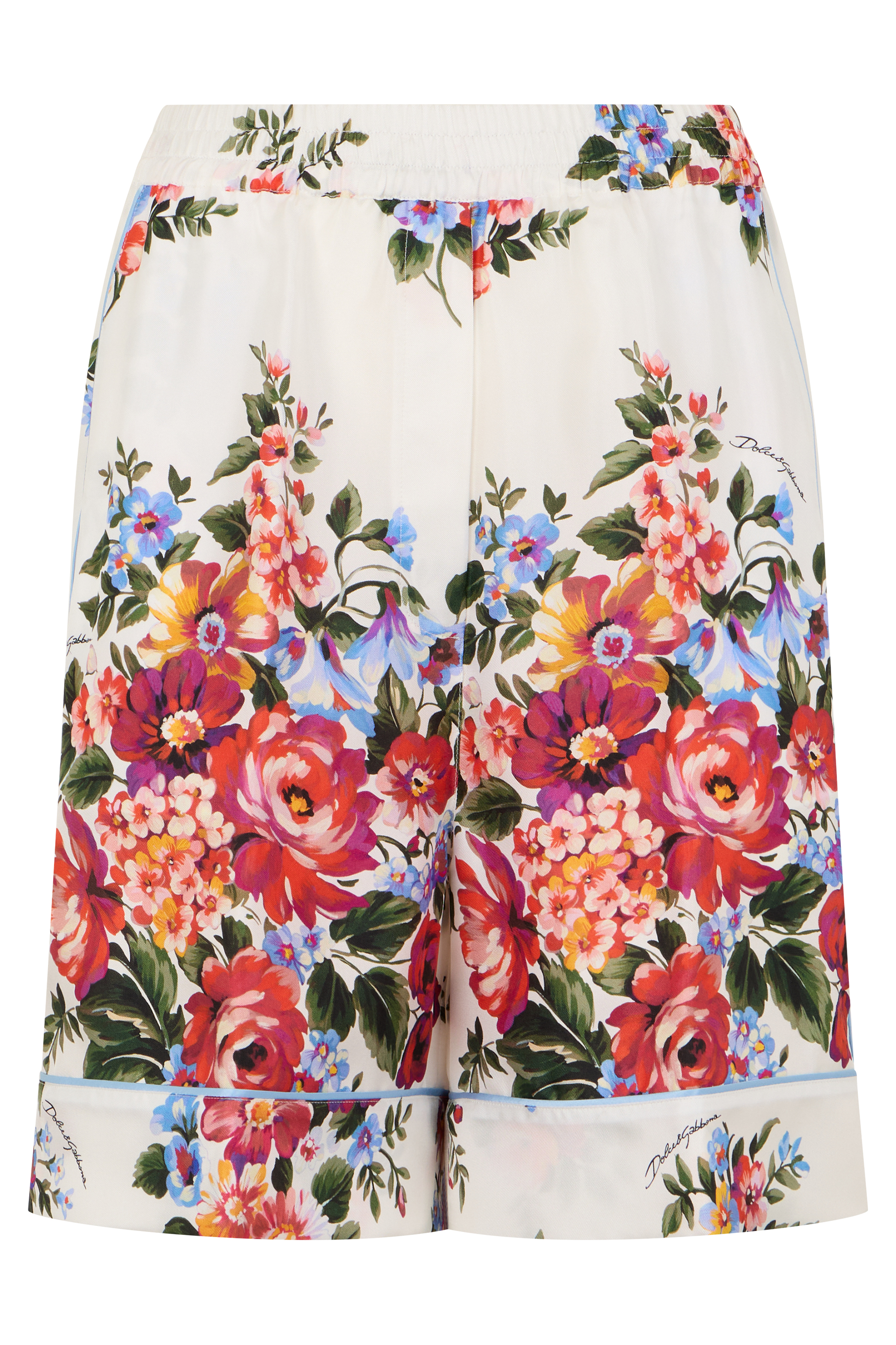 Shorts in poplin