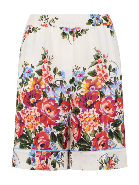 Shorts in poplin