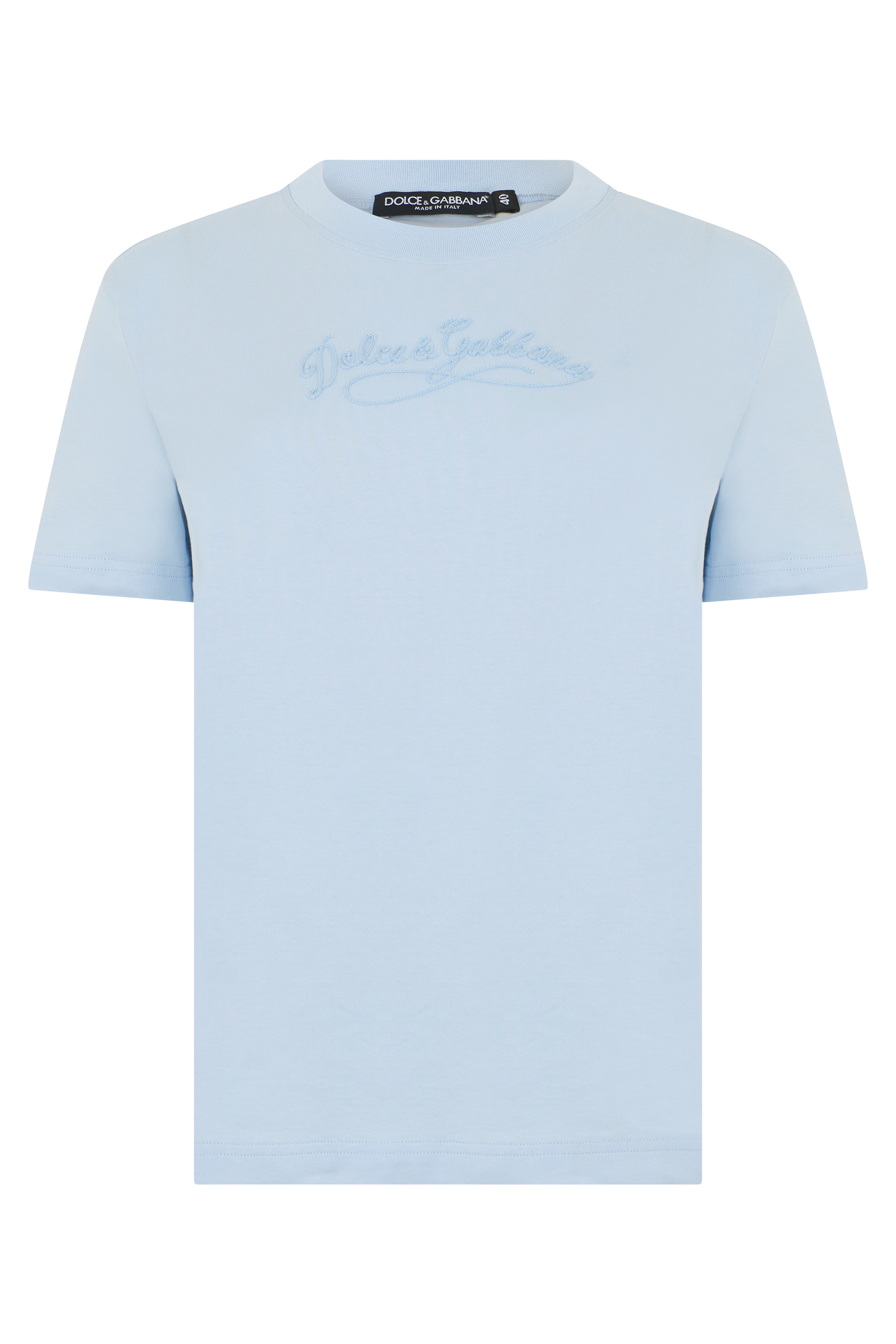 Cotton T-shirt with embroidery