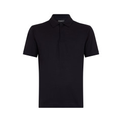 Polo with short sleeves