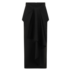 Midi skirt in wool