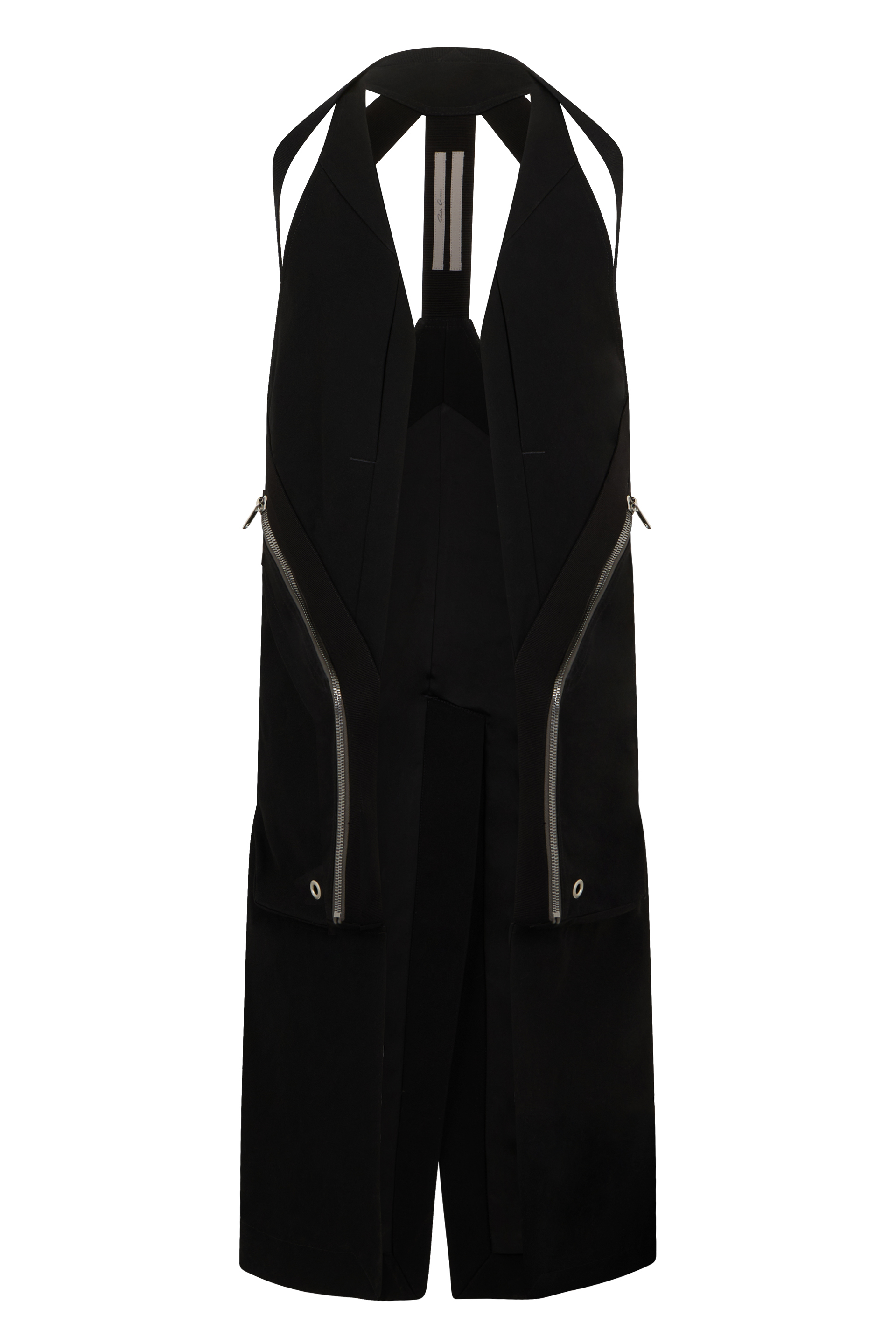 Temple gilet with zip