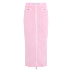 Gonna midi in blended cotton