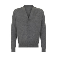 Virgin wool cardigan