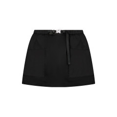 Short nylon skirt