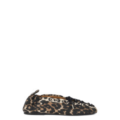Canvas ballet flats