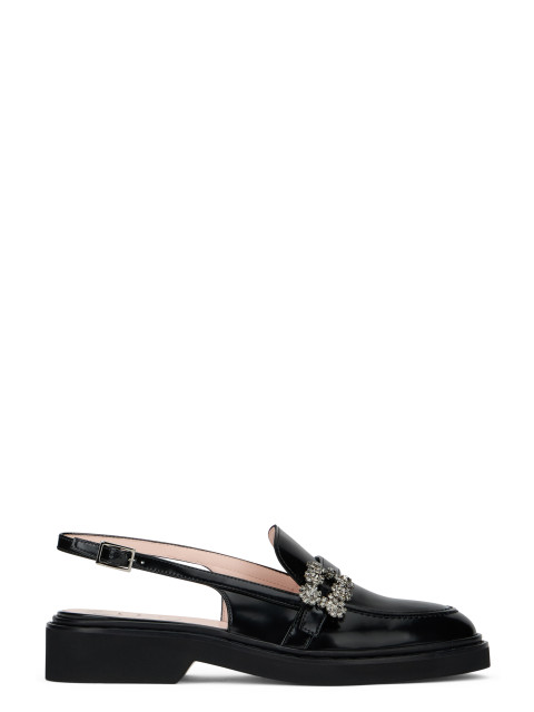 Slingback moccasins Viv' Rangers in leather