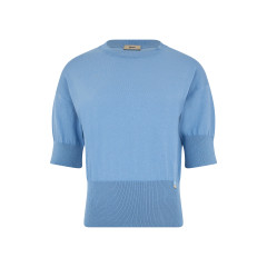Fine knit cotton top