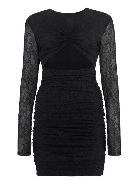 Lace mini dress