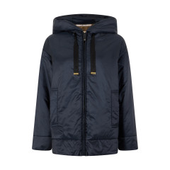 Padded jacket in polyester and polyamide