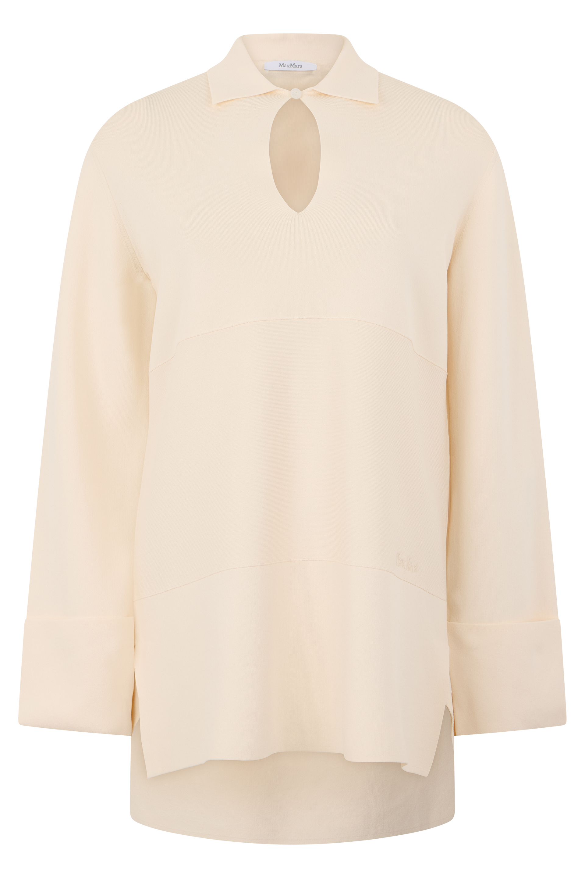 Blouse in a viscose and polyamide blend