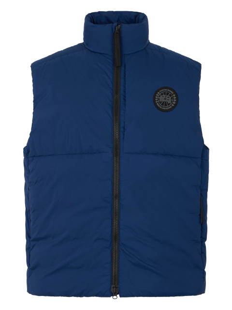 Sleeveless padded jacket in polyamide