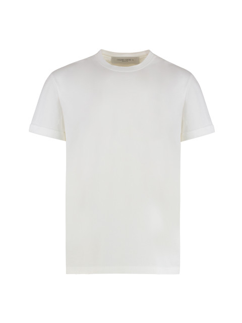 Cotton crew-neck T-shirt