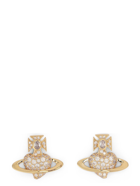 Agnatha earrings with crystals