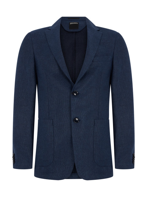 Cotton Jersey Blazer