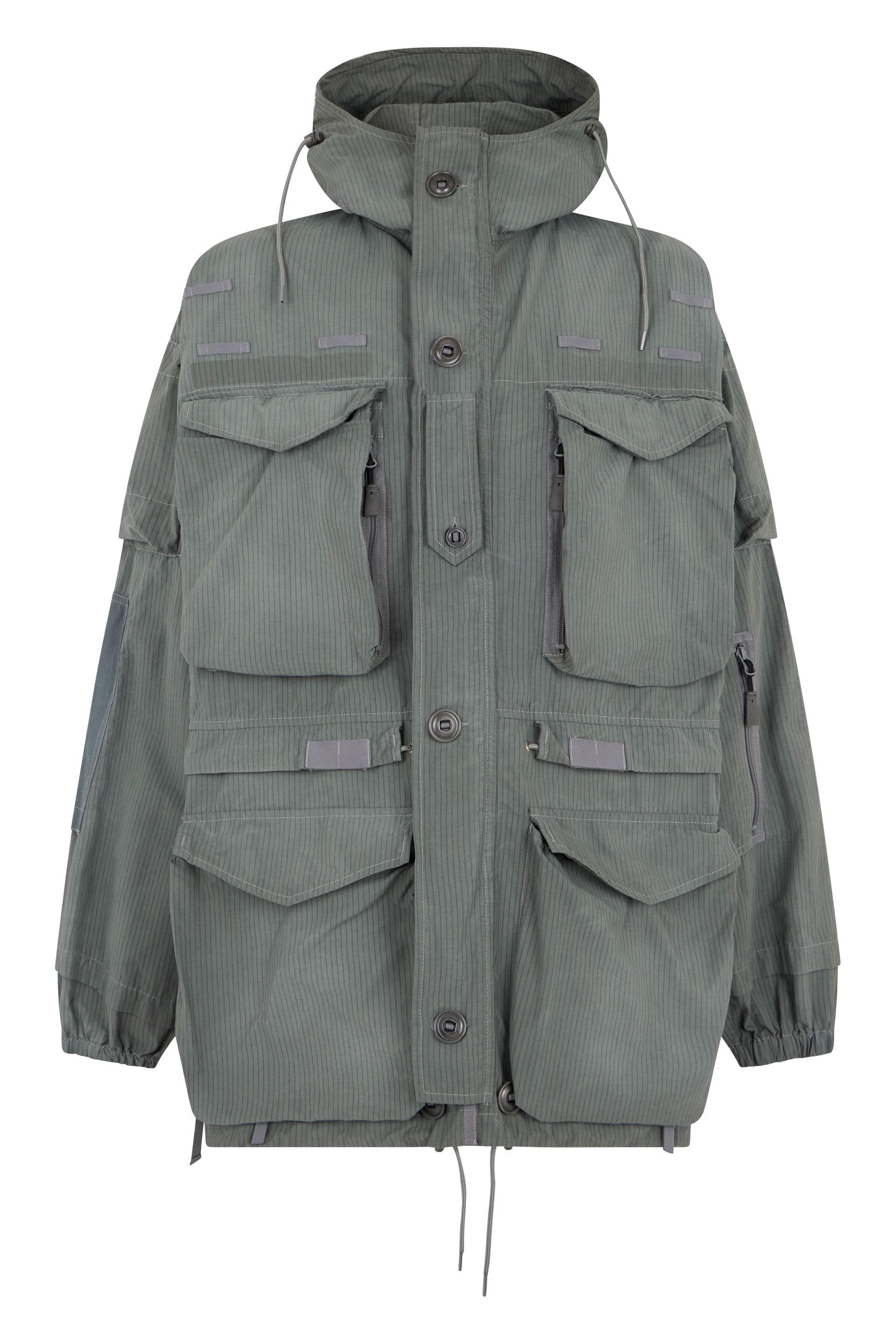Oversized Parka in Technical Cotton