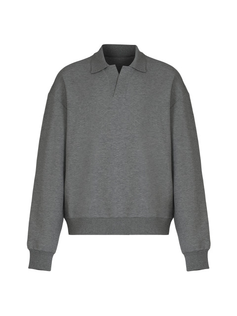 Sweatshirt in cotton blend