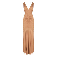 Draped dress