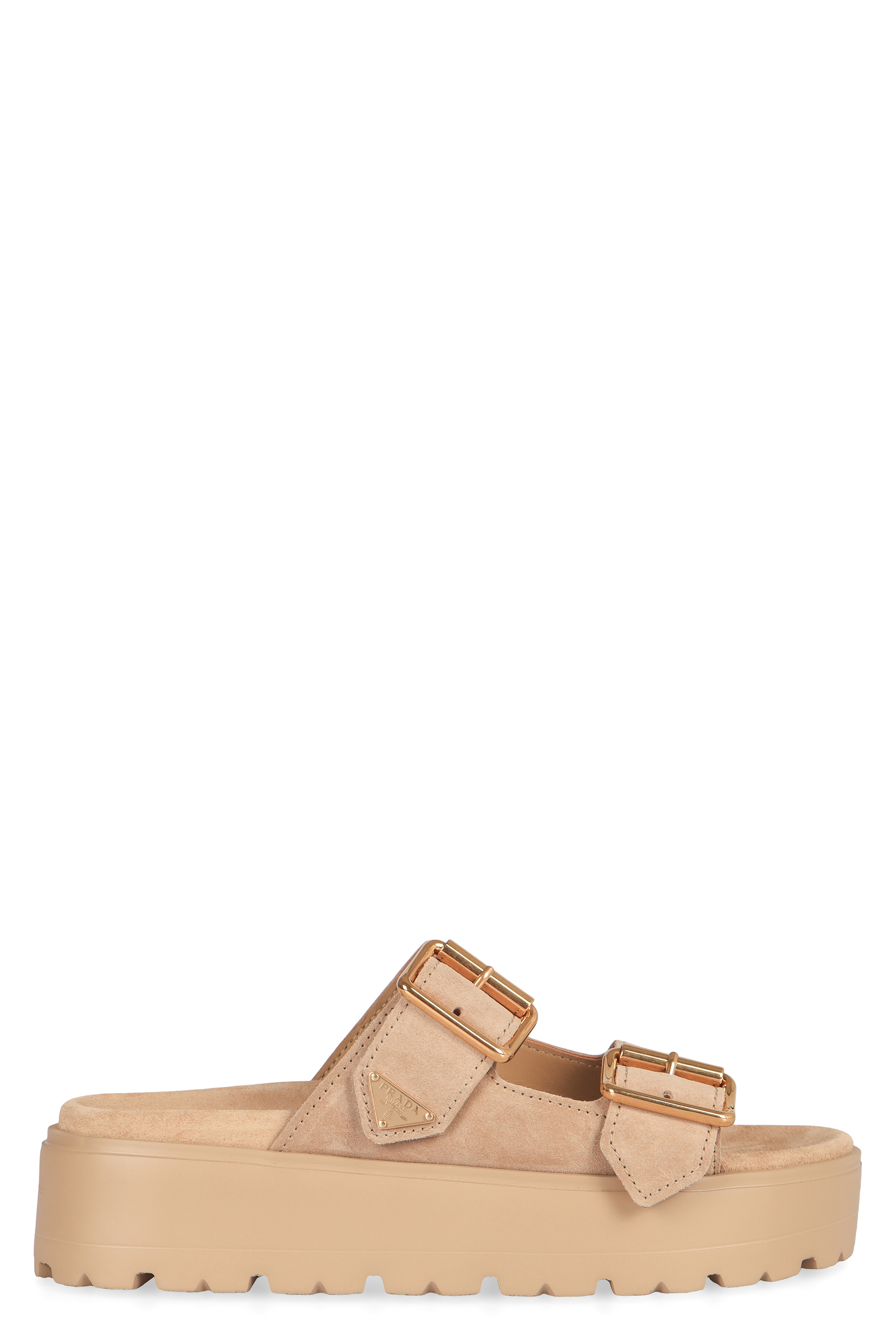 Suede slippers